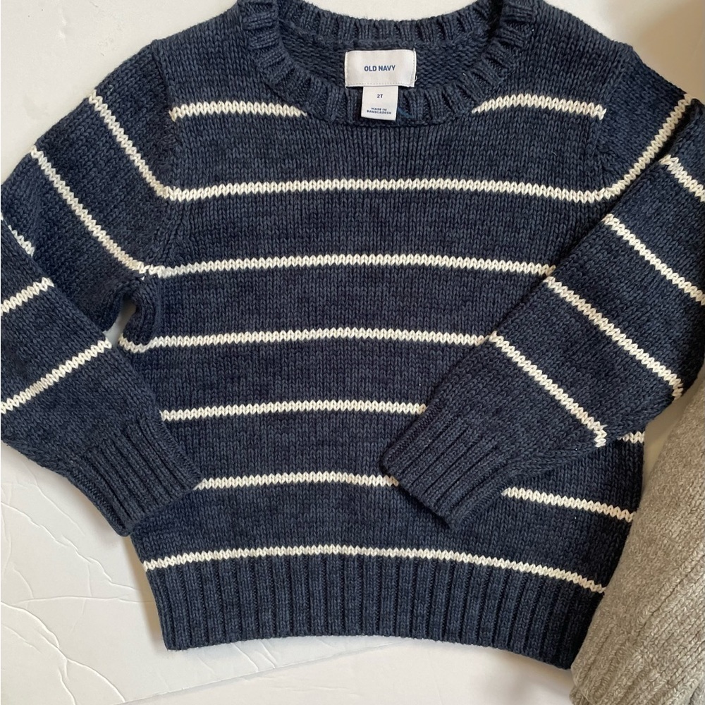 Boys Striped Sweater Boys Size 2T